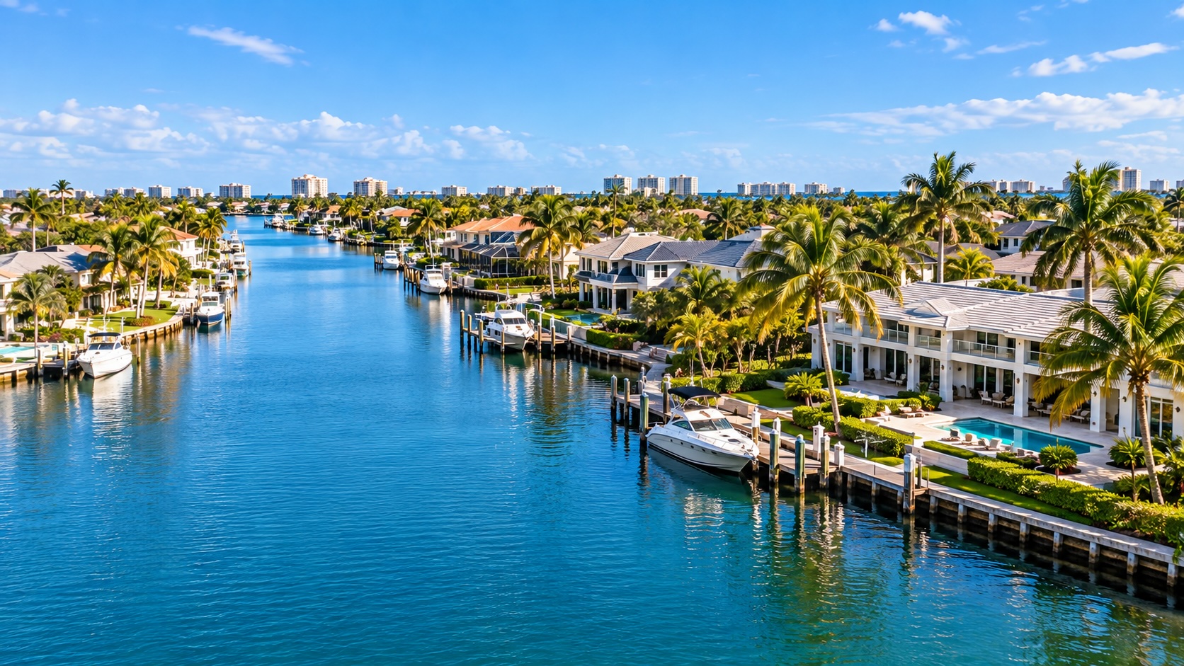 Waterfront residences in Naples
