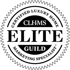 Certified Luxury Home Marketing Specialist Elite GUILD badge