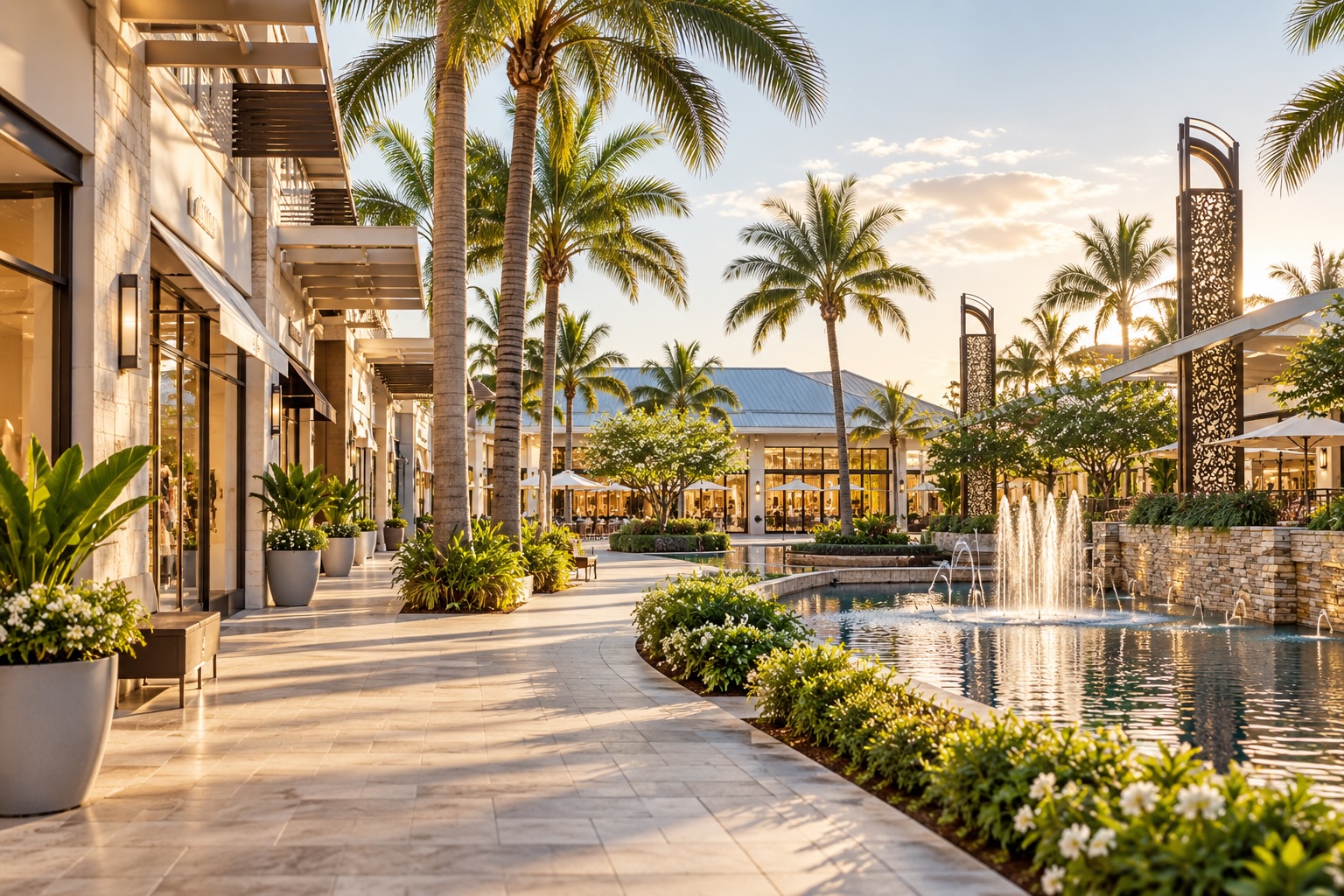 Shopping and cultural destinations near Pelican Bay