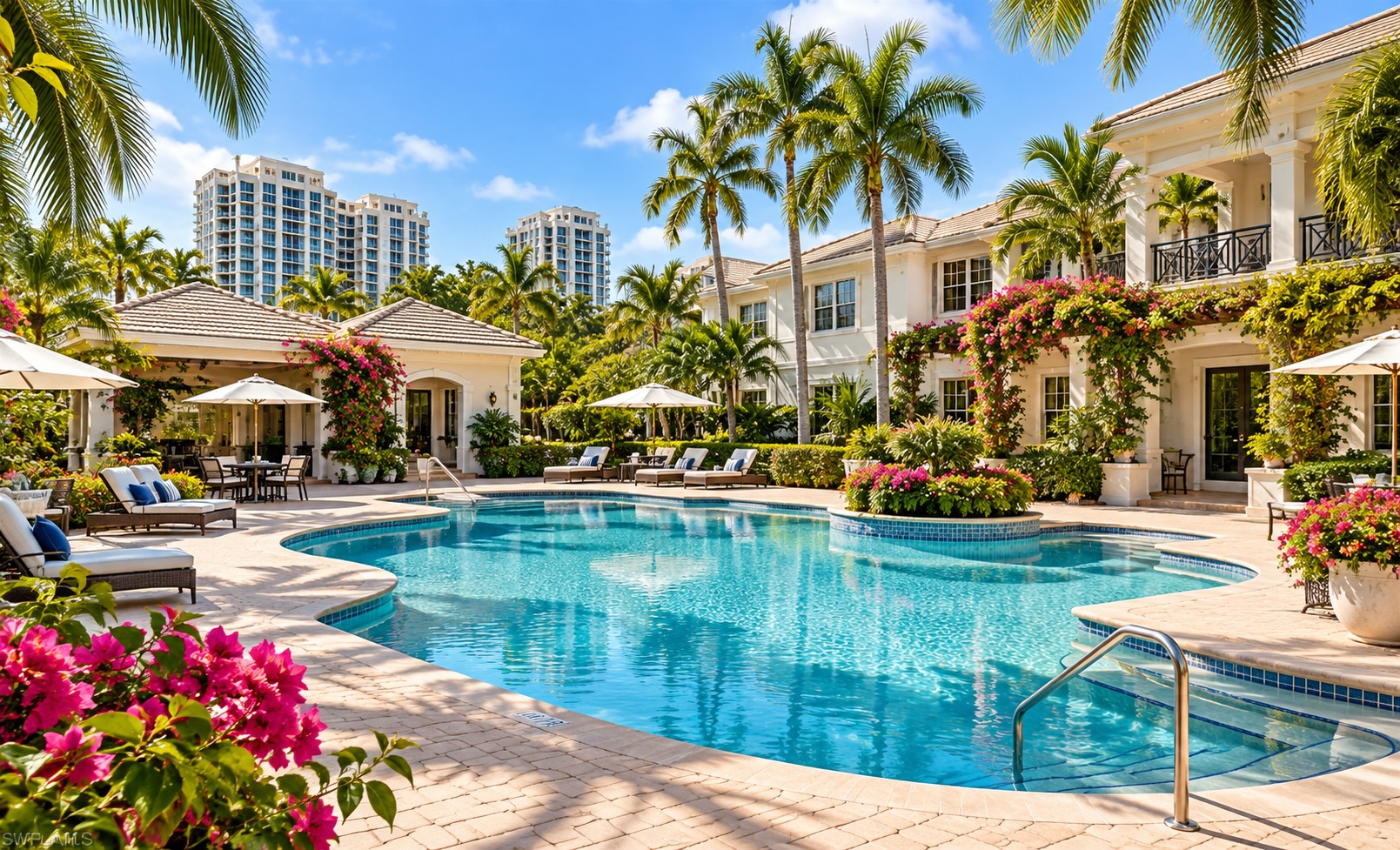 Low rise and garden residences in Pelican Bay
