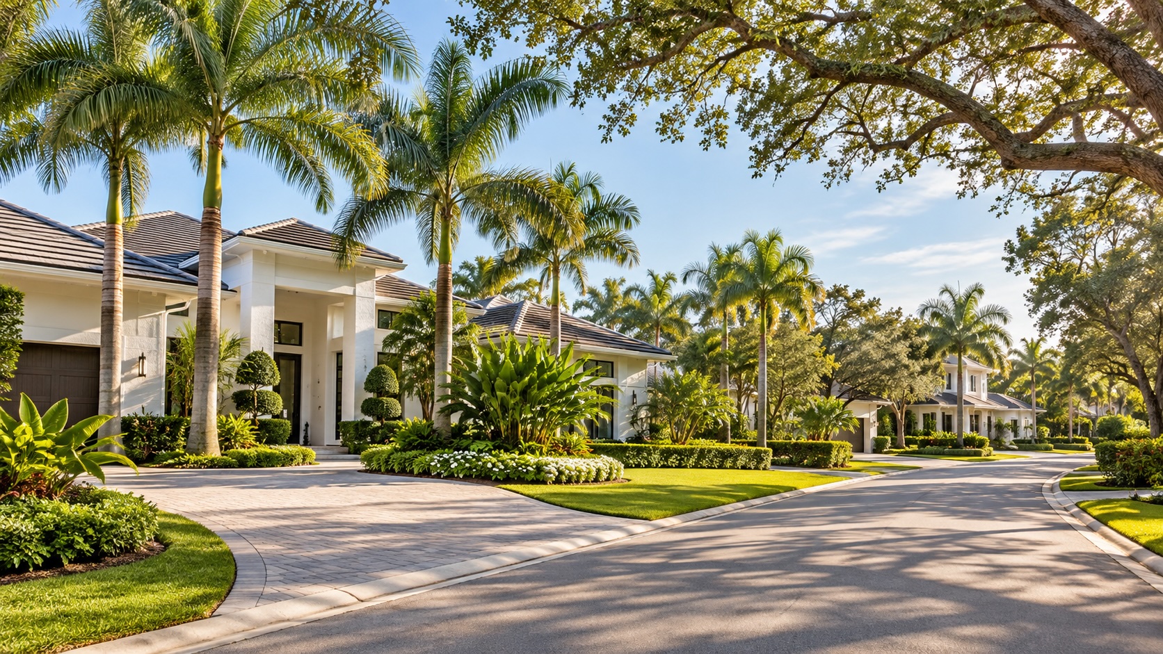 Single-family residential setting in Pelican Bay