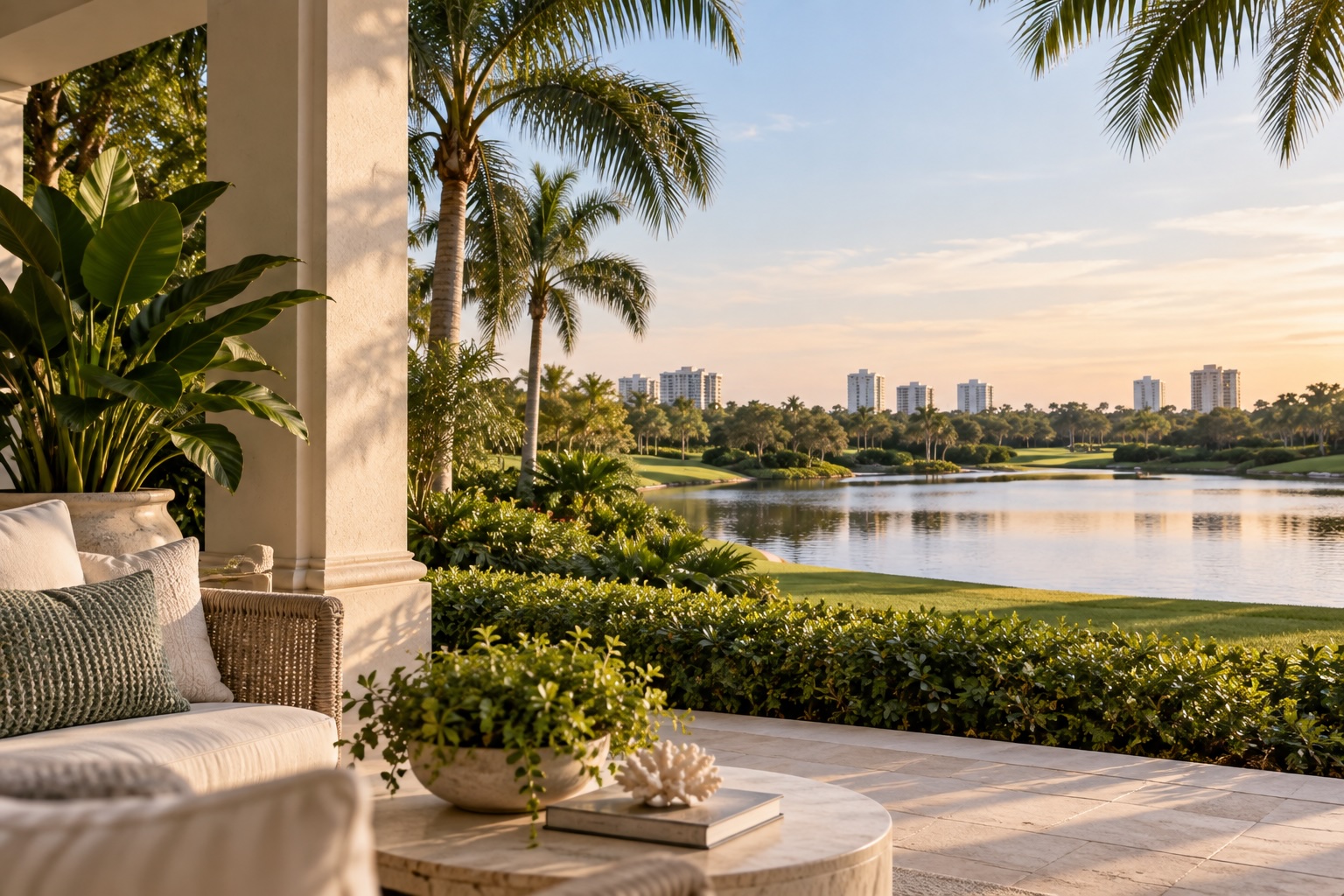 Pelican Bay residential setting