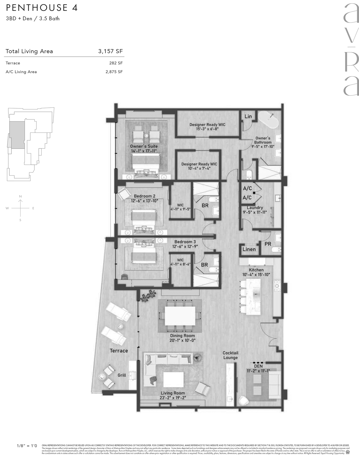 Avra at the Metropolitan Naples Penthouse 4