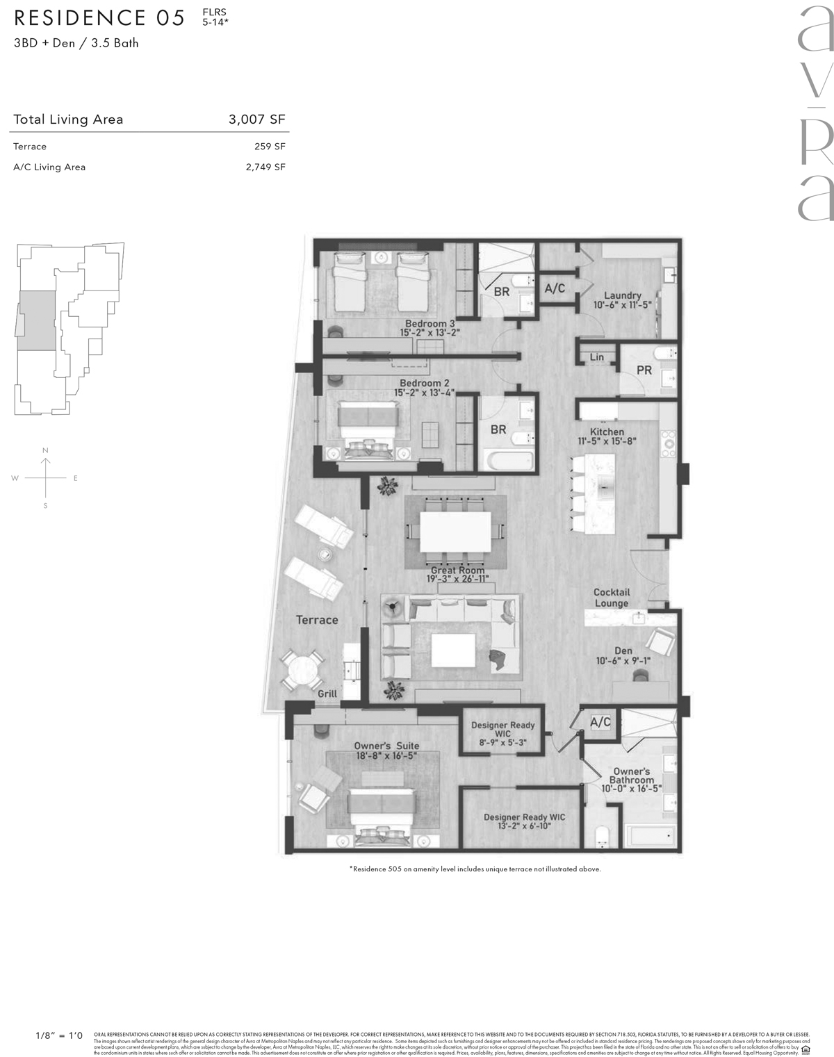 Avra at the Metropolitan Naples Residence 5